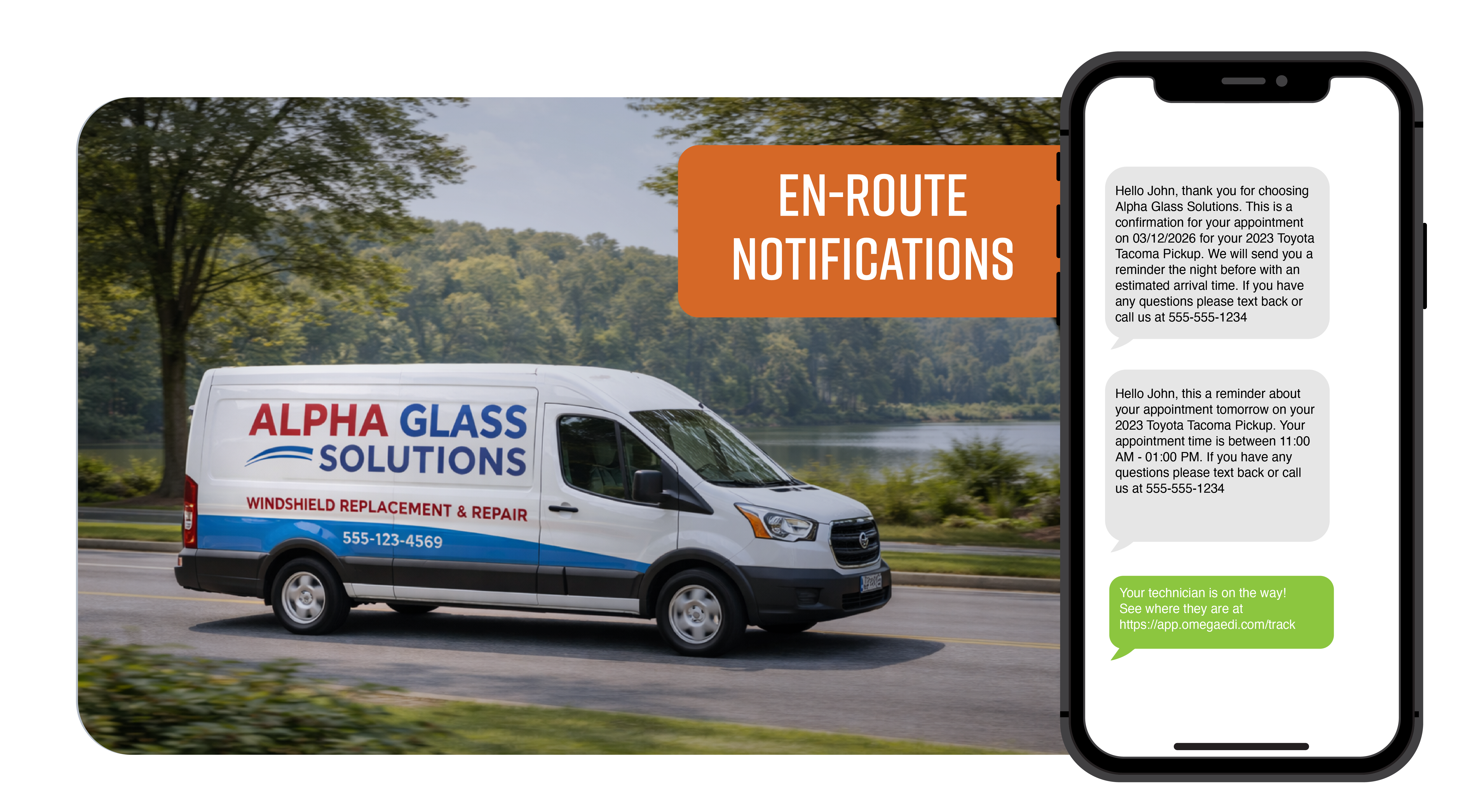 En-Route Technician Notifications